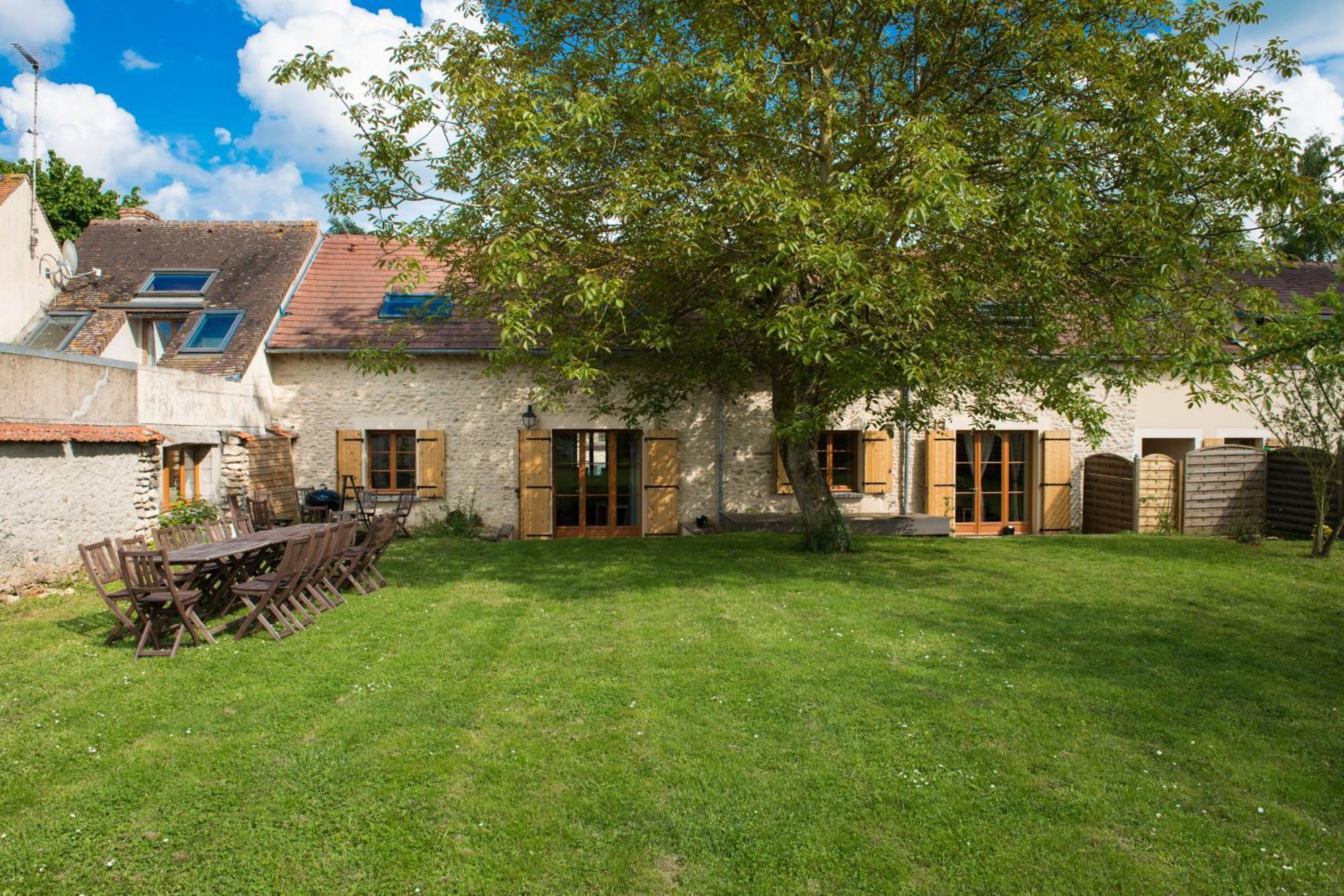 Hotel Au Bonheur Des Retrouvailles Denonville Zewnętrze zdjęcie
